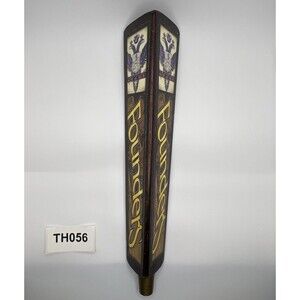 FOUNDERS BREWING Co Michigan ~ Imperial Stout ~ 3 Sided Beer Tap Handle